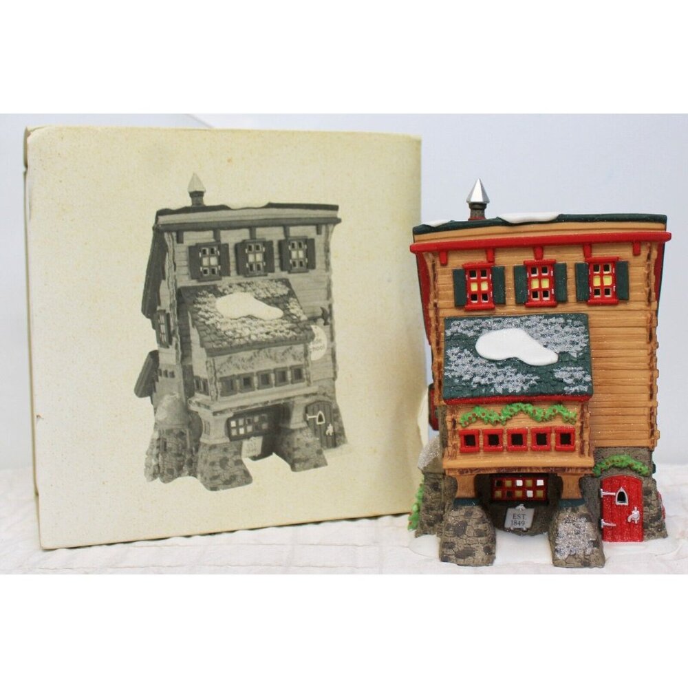 VTG 1995 Dept 56 Heritage Village North Pole Series Elves' Trade School 56387